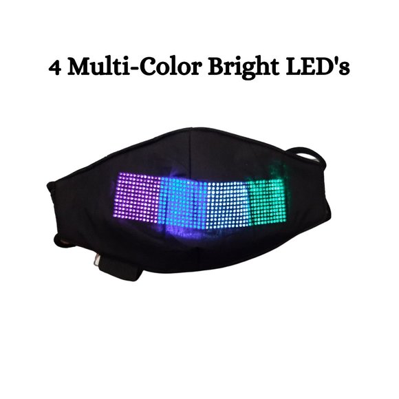 LED Custom message mask - Picture 2 of 4